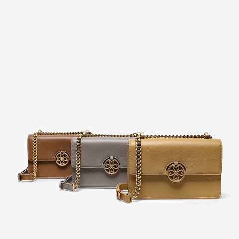 百思图2021冬季新款商场同款小香风质感小方包斜挎包女X2430DX1