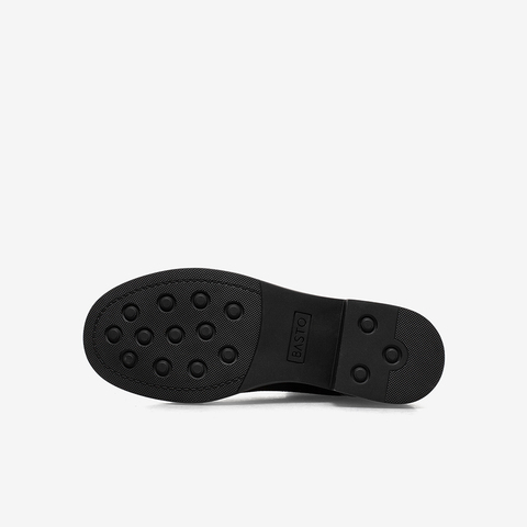 百思图2021冬季新款商场同款简约舒适方跟袜靴女短靴WAQ15DD1
