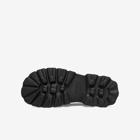 百思图2023春季新款商场同款时尚潮流通勤乐福鞋女单鞋VIQ04AA3