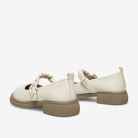 百思图2023春季新款商场同款时尚复古法式玛丽珍鞋女单鞋VHN03AQ3