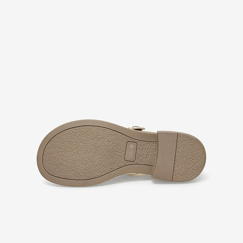 百思图2023春季新款商场同款时尚复古法式玛丽珍鞋女单鞋VHN03AQ3