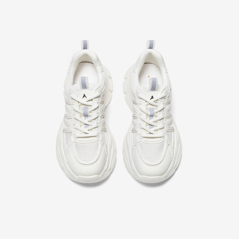 百思图2023夏季新款商场同款时尚运动老爹鞋厚底女休闲鞋BA678BM3