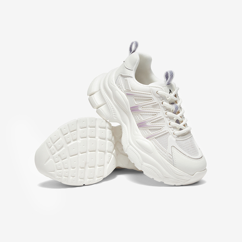 百思图2023夏季新款商场同款时尚运动老爹鞋厚底女休闲鞋BA678BM3