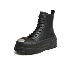 百思图2023冬季新款商场同款时尚运动休闲靴厚底女短靴IC816DD3