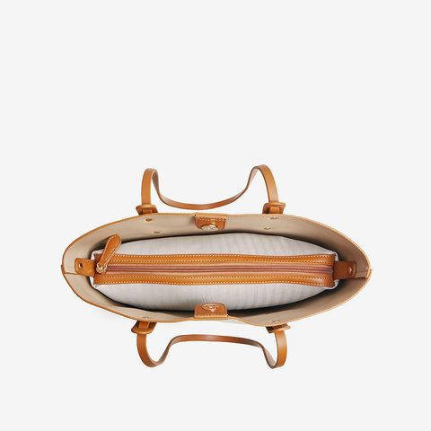 百思图2023冬季新款时尚复古老花大容量托特包单肩包女X3264DX3