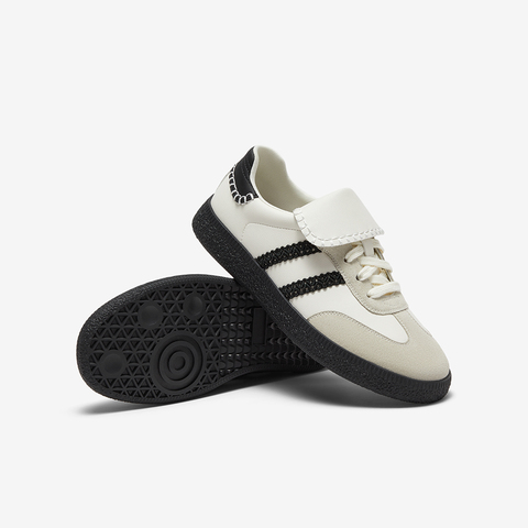 百思图2024春季新款时尚复古运动德训鞋平跟圆头女休闲鞋VWQ03AM4