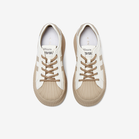 百思图2024春季新款时尚运动休闲板鞋厚底圆头女休闲鞋EA624AM4