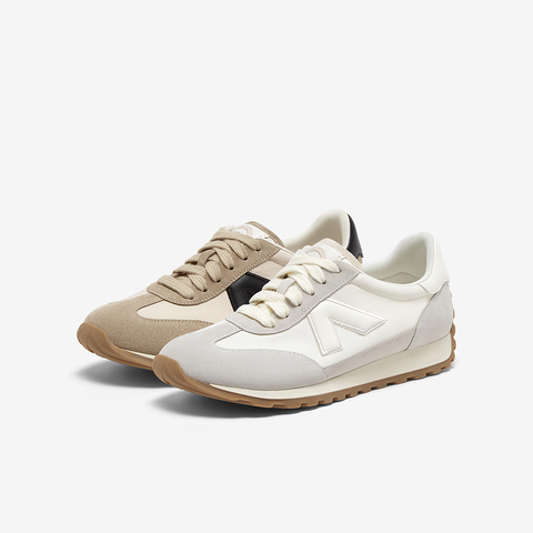 百思图2024春季新款商场同款时髦复古德训鞋平跟女休闲鞋UEL01AM4