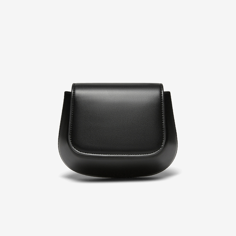 百思图2024春季新款商场同款简约休闲马鞍包单肩斜挎包女X3239AX4