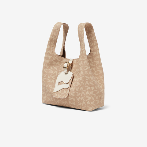 百思图2024夏季新款商场同款时尚复古休闲手提包单肩斜挎包女X3304BX4