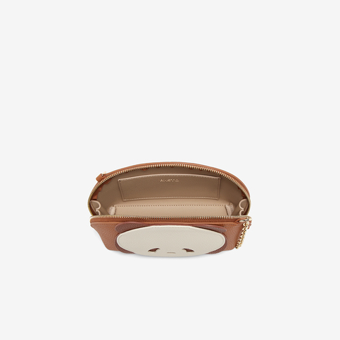 百思图2024夏季新款商场同款时尚卡通贝壳包单间斜挎包女X3323BX4