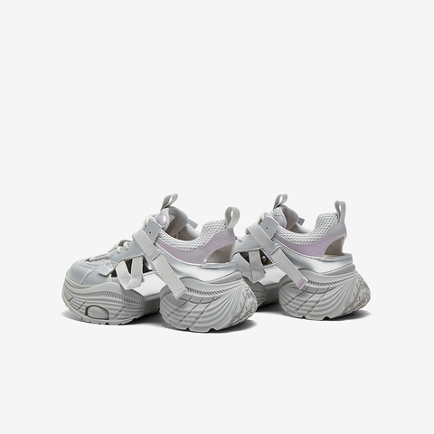 百思图2024秋季新款商场同款休闲老爹运动凉厚底女凉鞋A1688CH4