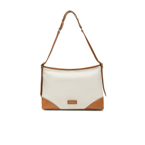 百思图2024秋季新款商场同款简约大容量托特包单肩包女X3415CX4