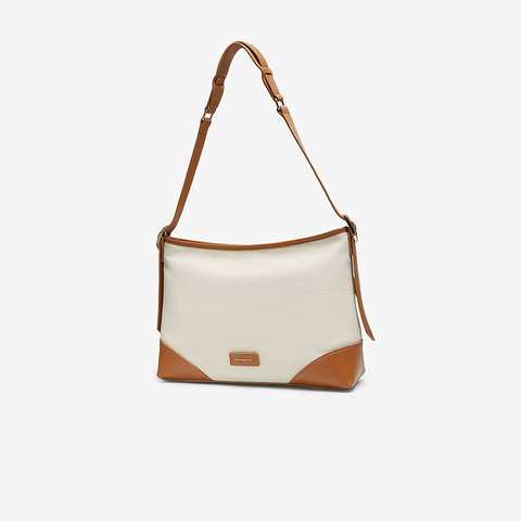 百思图2024秋季新款商场同款简约大容量托特包单肩包女X3415CX4