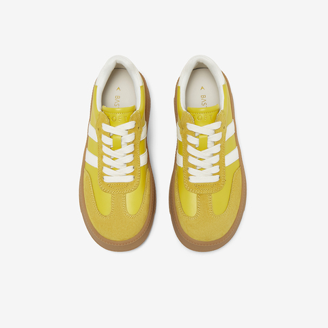 百思图2024春季新款商场同款时尚运动板鞋厚底女休闲鞋ID876AM4