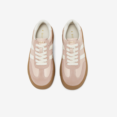 百思图2024春季新款商场同款时尚运动板鞋厚底女休闲鞋ID876AM4