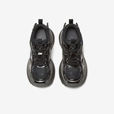 百思图2025春季新款商场同款户外运动老爹鞋厚底女休闲鞋D5210AM5