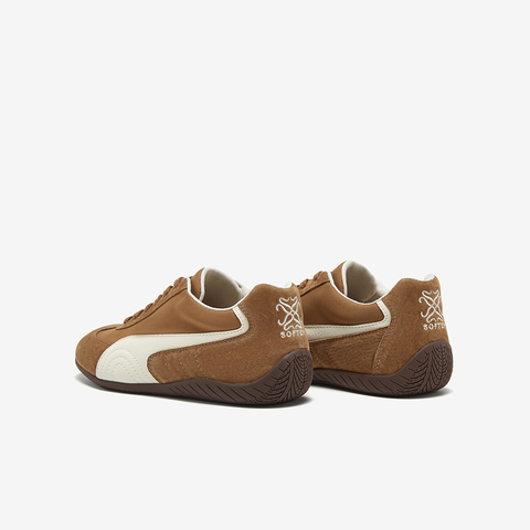 百思图2025春季新款时尚复古户外运动德训鞋平跟女休闲鞋A1936AM5