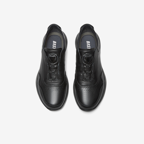 百思图2025春季新款商场同款简约户外厚底圆头男休闲鞋EAM05AM5