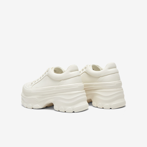 百思图2025春季新款商场同款时髦运动板鞋厚底女休闲鞋BG356AM5