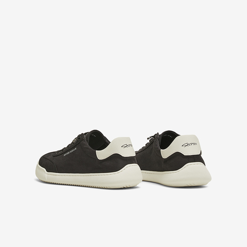 百思图2025春季新款商场同款简约运动布鞋平跟男休闲鞋W9660AM5