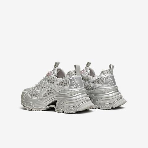 百思图2025春季新款商场同款街头运动老爹鞋厚底女休闲鞋A9263AM5