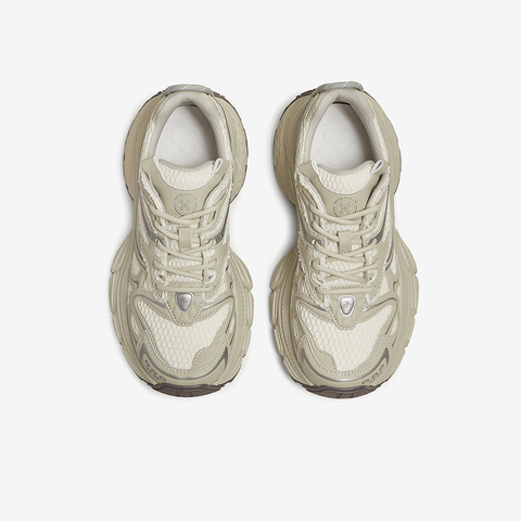 百思图2025春季新款街头潮流户外运动老爹鞋厚底女休闲鞋D5800AM5