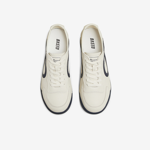 百思图2025春季新款商场同款户外运动德训鞋平跟男休闲鞋81562AM5