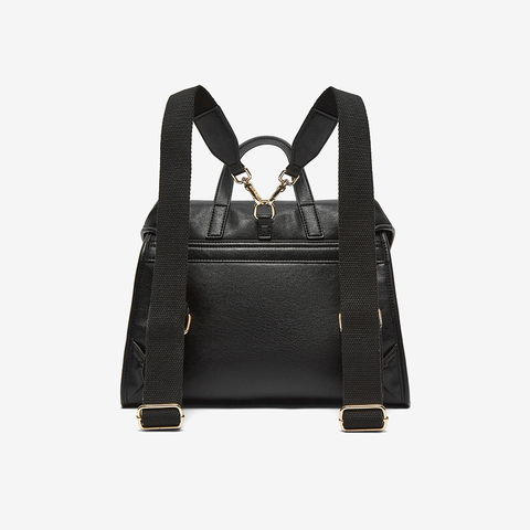 百思图2025春季新款商场同款时尚简约双肩背包女X3639AX5