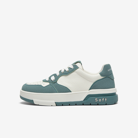 百思图2025春季新款商场同款时尚街头运动板鞋女休闲鞋URJ01AM5