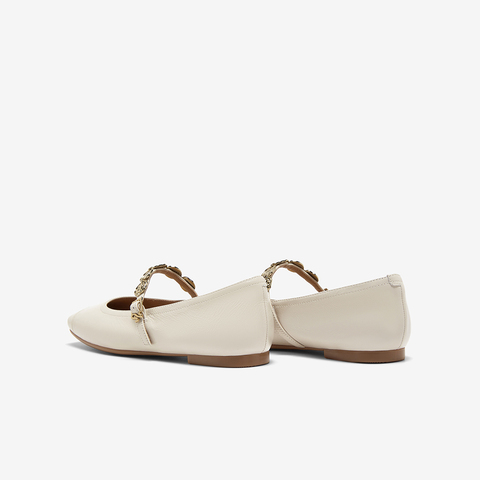 百思图2025春季新款简约时尚通勤玛丽珍鞋方头浅口女单鞋TIK71AQ5