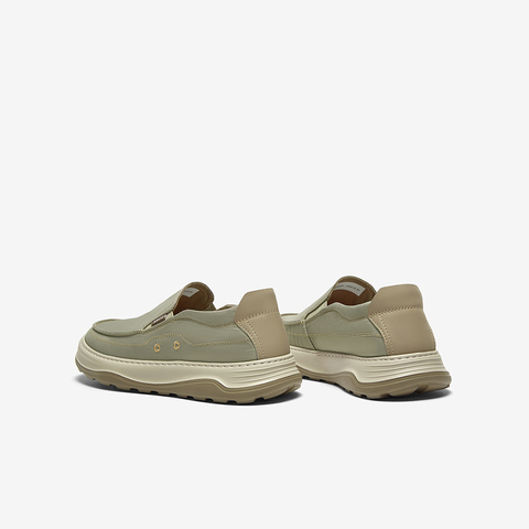 百思图2025夏季新款商场同款时尚通勤布鞋厚底男休闲鞋L6520BM5