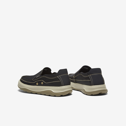 百思图2025夏季新款商场同款时尚通勤布鞋厚底男休闲鞋L6520BM5