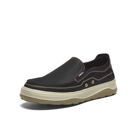 百思图2025夏季新款商场同款时尚通勤布鞋厚底男休闲鞋L6520BM5