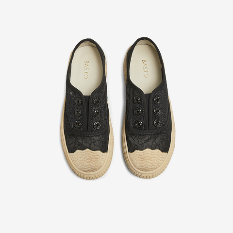 百思图2025夏季新款商场同款简约休闲渔夫鞋厚底女单鞋A0509BA5