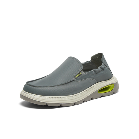 百思图2025夏季新款商场同款简约通勤布鞋厚底男休闲鞋EYD07BM5