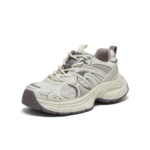 百思图2025夏季新款商场同款时尚潮流老爹鞋增高女休闲鞋D5291BM5