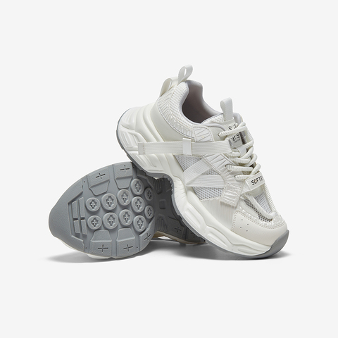 百思图2025夏季新款商场同款户外运动老爹鞋厚底女休闲鞋B6866BM5