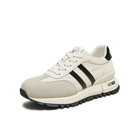 百思图2025夏季新款商场同款时尚复古阿甘鞋厚底女休闲鞋D3027BM5