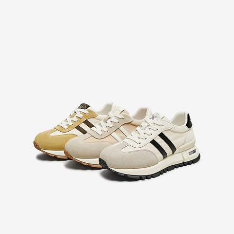 百思图2025夏季新款商场同款时尚复古阿甘鞋厚底女休闲鞋D3027BM5