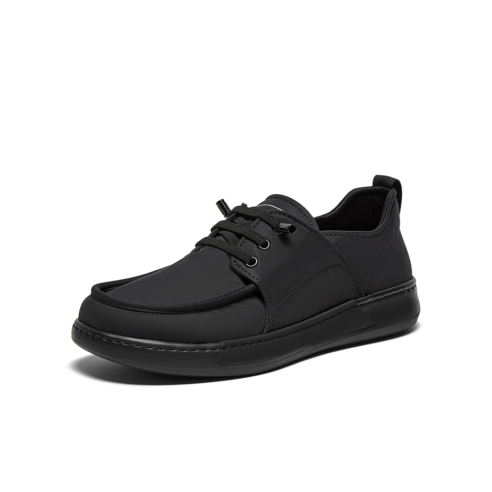 百思图2025夏季新款商场同款简约休闲布鞋厚底男休闲鞋K8807BM5