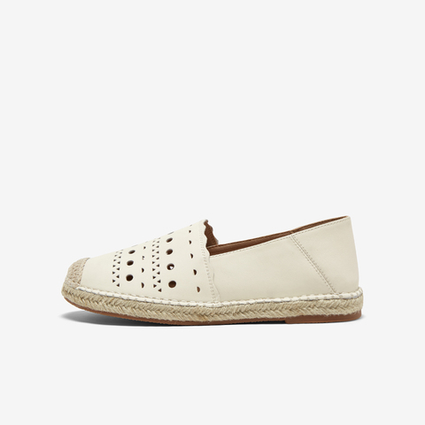 百思图2025夏季新款时尚简约复古休闲渔夫鞋平跟女单鞋B0080BA5