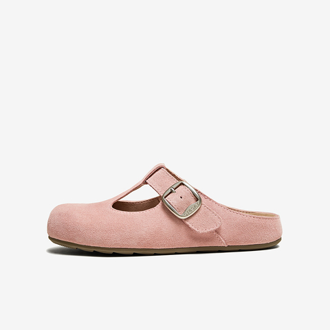 百思图2025夏季新款商场同款复古运动勃肯鞋平跟女凉鞋B6751BH5