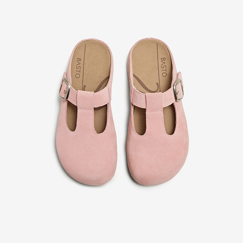 百思图2025夏季新款商场同款复古运动勃肯鞋平跟女凉鞋B6751BH5