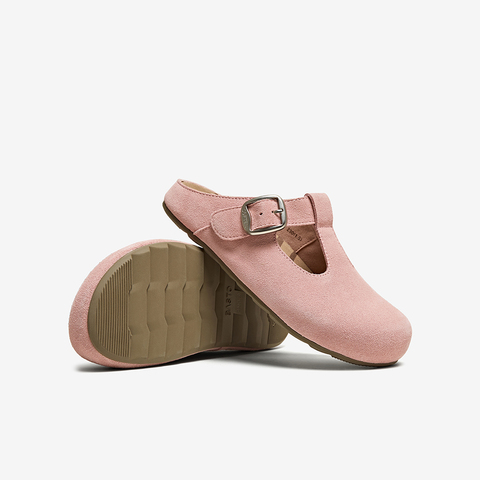 百思图2025夏季新款商场同款复古运动勃肯鞋平跟女凉鞋B6751BH5