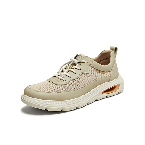 百思图2025夏季新款商场同款时尚户外运动厚底男休闲鞋EYX14BM5