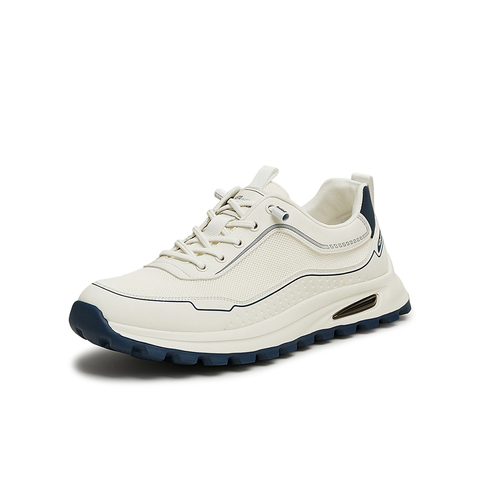 百思图2025夏季新款简约户外街头运动厚底男休闲鞋66550BM5