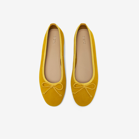 百思图2025秋季新款单鞋简约时尚蝴蝶结浅口通勤女鞋B1833CQ5
