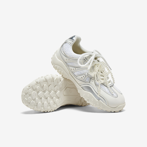 百思图2025夏季新款时尚街头复古运动德训鞋厚底女休闲鞋A2077BM5