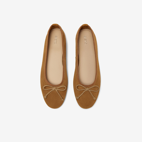 百思图2025秋季新款单鞋简约时尚蝴蝶结浅口通勤女鞋B1833CQ5